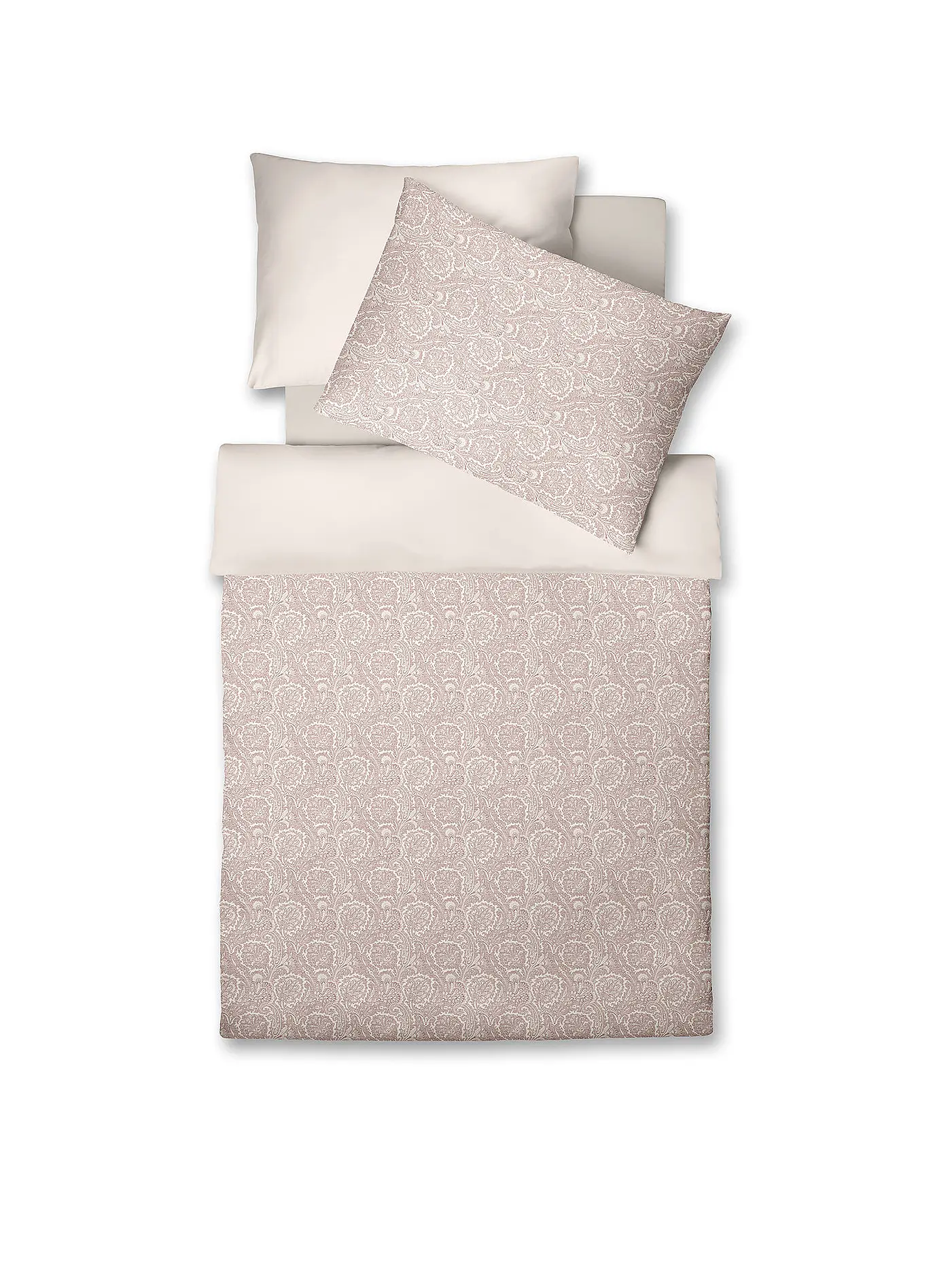 FLEURESSE | Leinen Bettwäsche NIZZA 70x90cm / 140x200cm Coral | 
